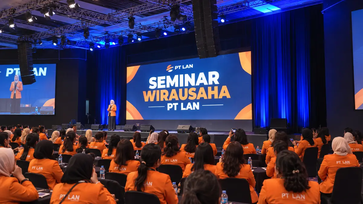 Tim Markas Walet mengikuti seminar wirausaha