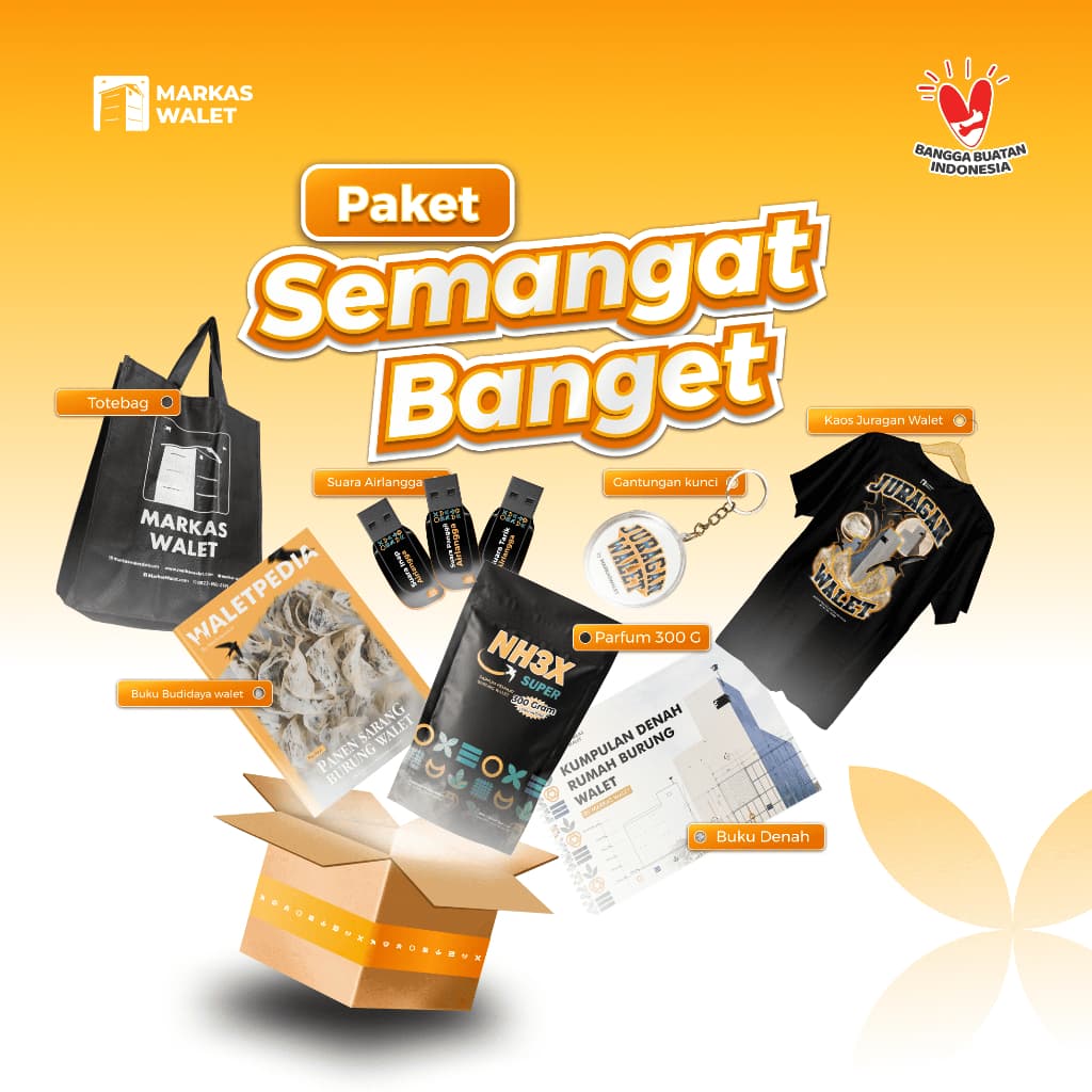 Paket Lengkap Budidaya Walet