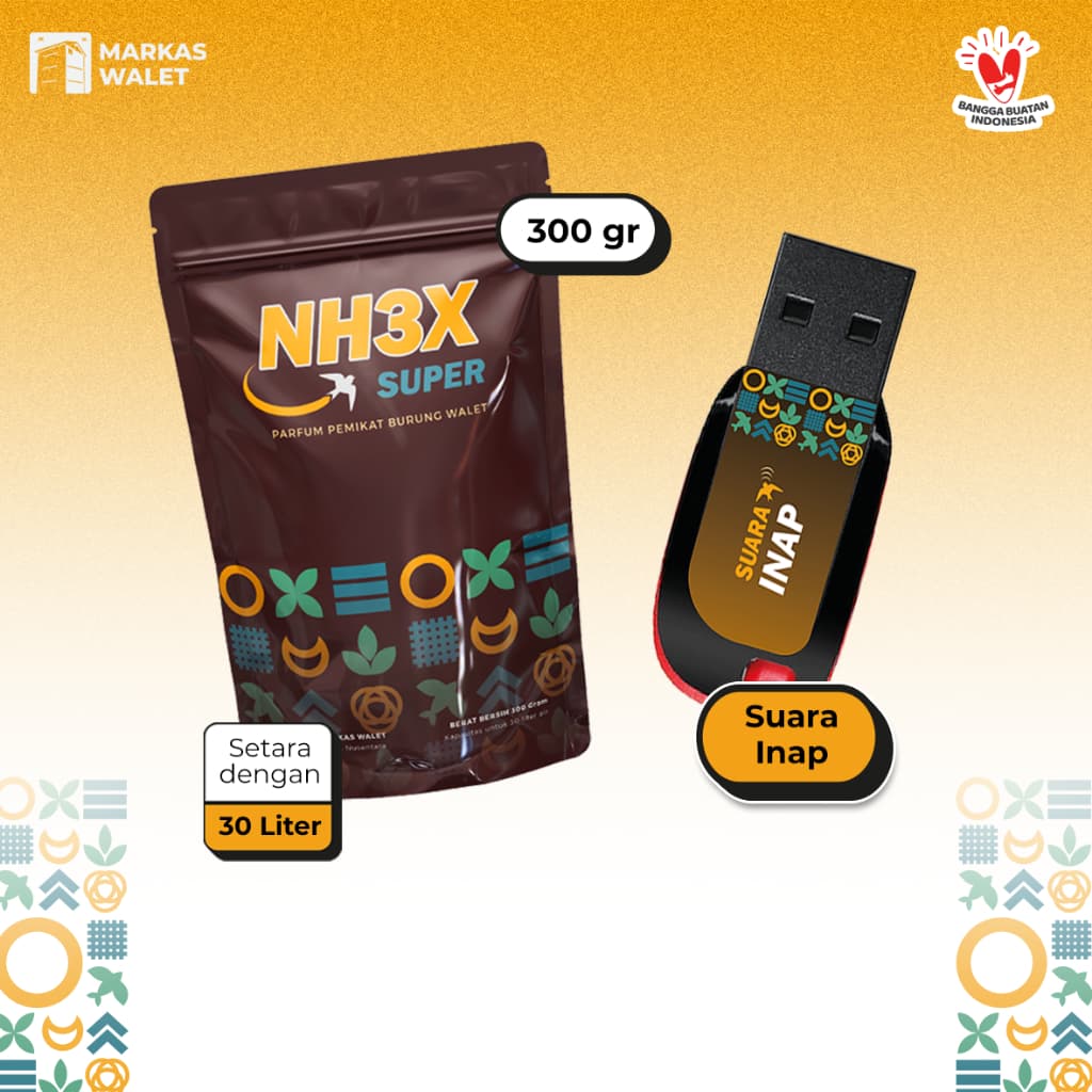 Paket Parfum dan Suara Markas Walet